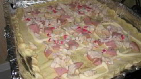 пицца из слоеного теста