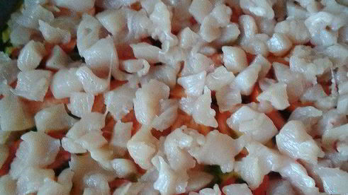 пицца из тыквы с курицей