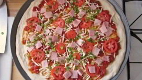 пицца к завтраку