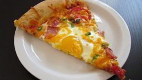 пицца к завтраку