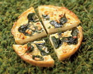 Пицца моцарелла-руккола