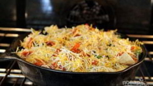 пицца на чипсах