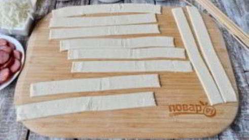 пицца на шпажках