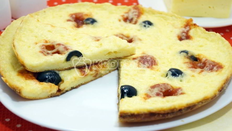 Рецепт пицца на сковороде