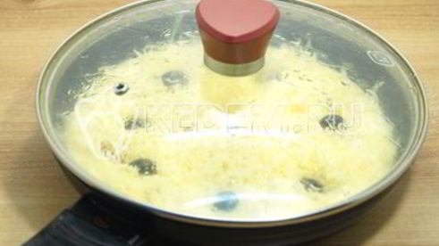 пицца на сковороде