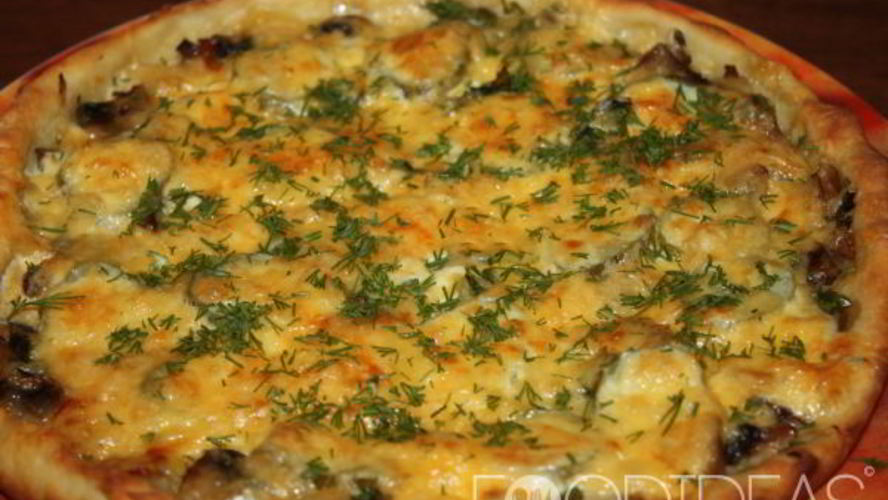 Рецепт пицца на твороге