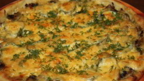 пицца на твороге