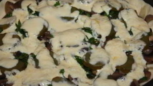 пицца на твороге