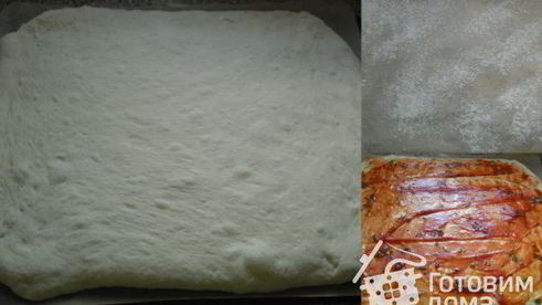 пицца на воздушном тесте