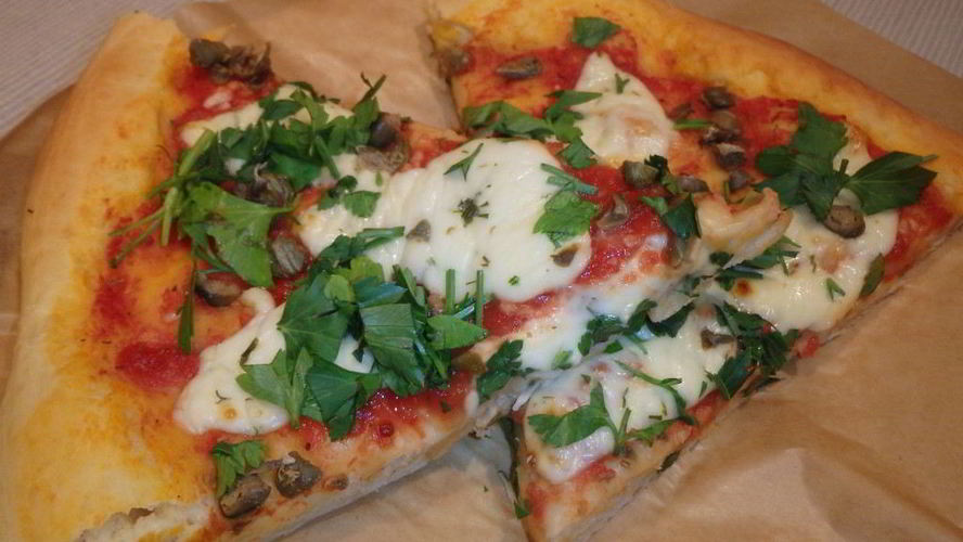 Рецепт пицца с домашним сыром