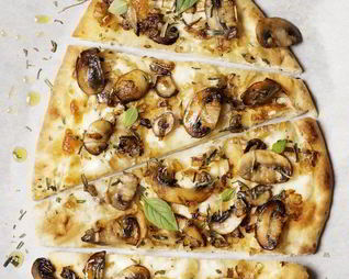 Пицца с грибами
