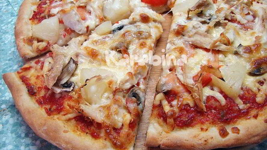 Рецепт пицца с курицей и грибами