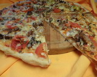 Пицца с мясом