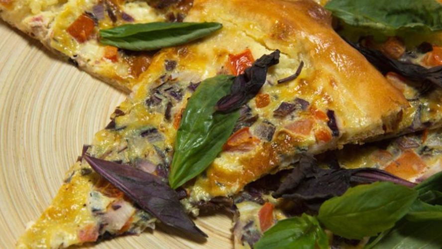 Рецепт пицца с омлетом