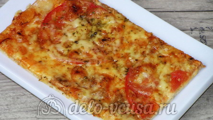 Рецепт пицца с тунцом