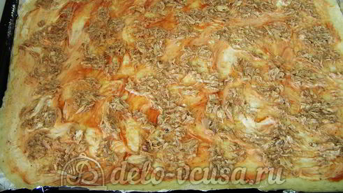 пицца с тунцом