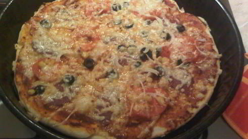 пицца тонкая