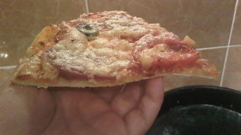 пицца тонкая