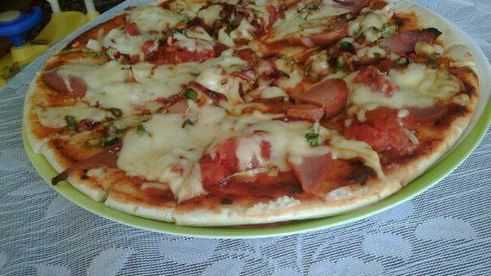 пицца тонкая