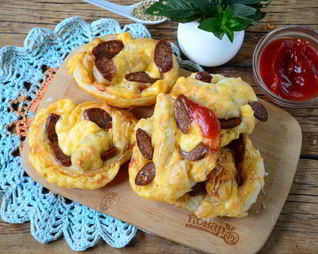 Пицца в стиле Брецель