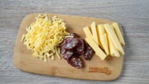 пицца в стиле брецель