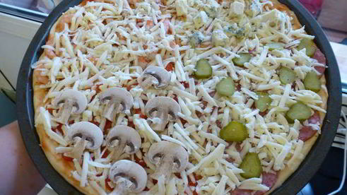 пицца времена года