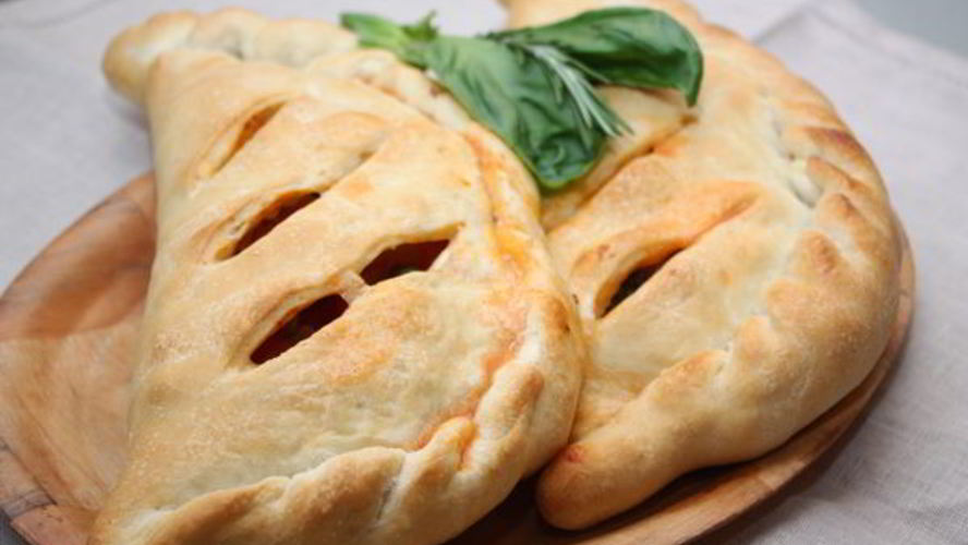 Рецепт закрытая пицца кальцоне с овощами