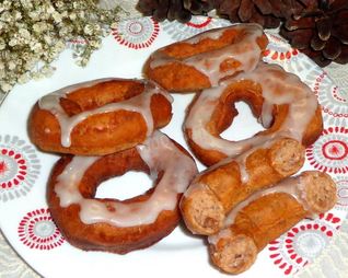 Шоколадные пончики