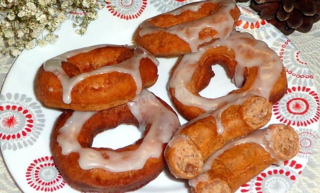 Шоколадные пончики