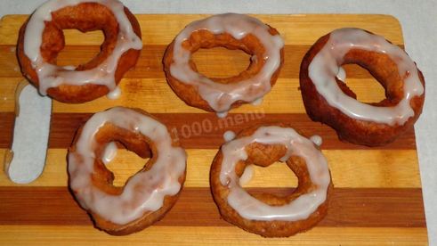 шоколадные пончики