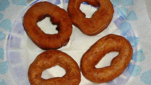 шоколадные пончики