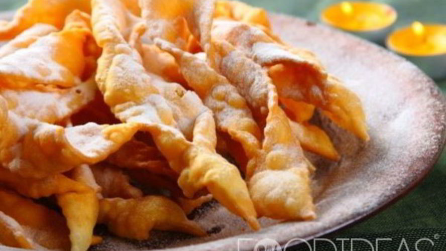 Рецепт постный хворост