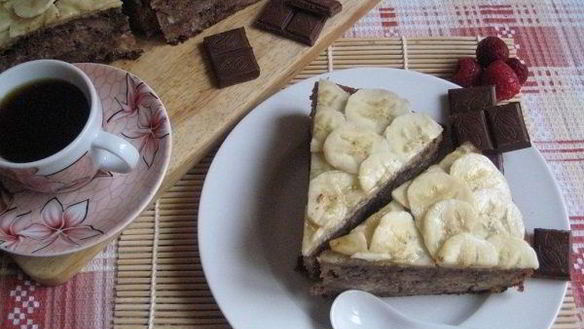 Рецепт Банановая коврижка в мультиварке