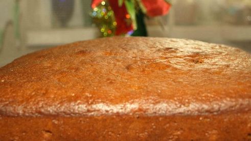 имбирная коврижка с изюмом и вяленой клюквой