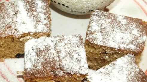 имбирная коврижка с изюмом и вяленой клюквой