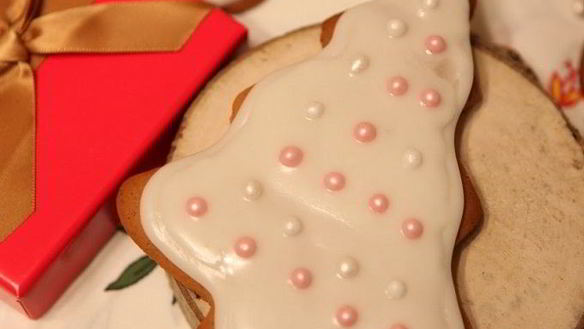 Рецепт Имбирные новогодние пряники с глазурью