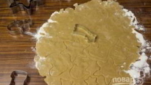 имбирные новогодние пряники с глазурью