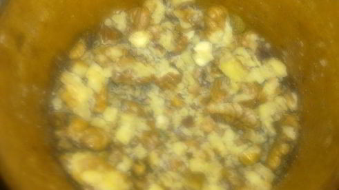 коврижка браунис с грецкими орехами