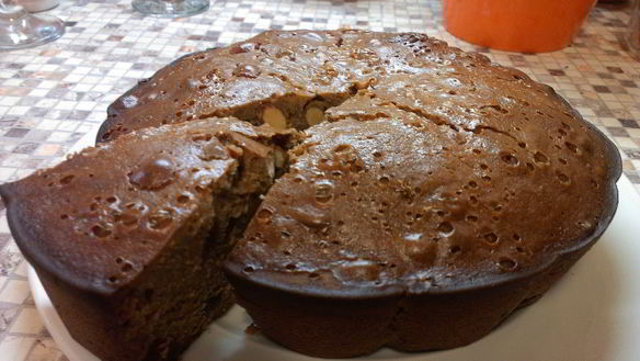 Рецепт Коврижка медовая с орехами и цукатами