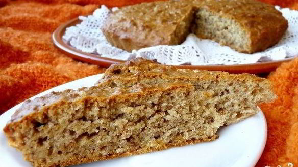 Рецепт Коврижка с овсяными хлопьями