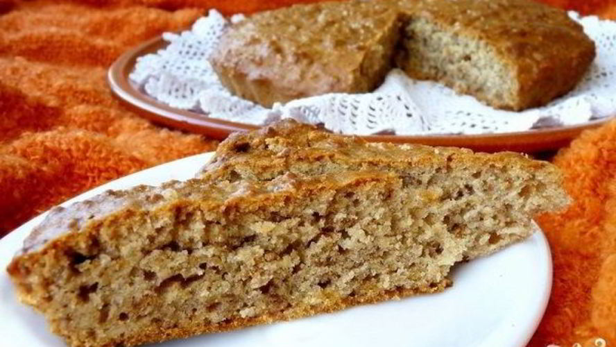 Рецепт коврижка с овсяными хлопьями