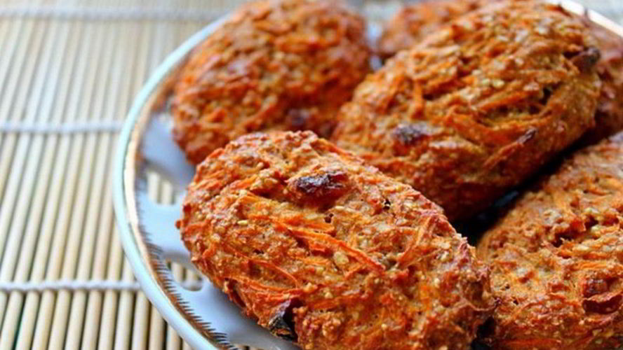 Рецепт морковно-апельсиновые пряники с начинкой из сухофруктов