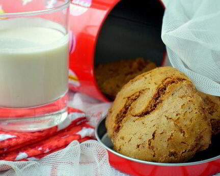 Паровые пряники из цельнозерновой муки с медом и фундуком