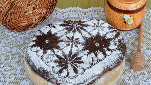 Рецепт Пряник шоколадный с вареньем