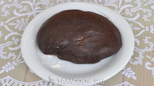 пряник шоколадный с вареньем