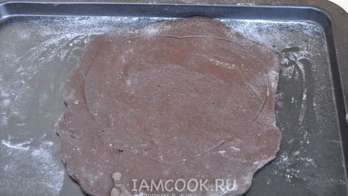 пряник шоколадный с вареньем