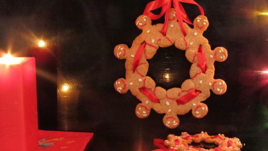 Рецепт рождественский венок пряничный