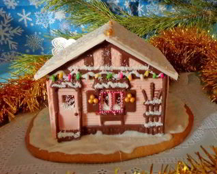 Шоколадно-пряничный домик