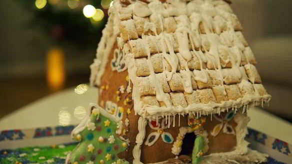 Рецепт Волшебный пряничный домик