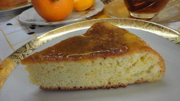 Рецепт Апельсиновая шарлотка